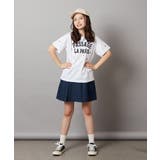 ハート刺繍&ロゴプリントゆるTシャツ | a.v.v【KIDS】 | 詳細画像15