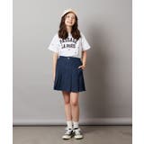 ハート刺繍&ロゴプリントゆるTシャツ | a.v.v【KIDS】 | 詳細画像17