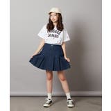 ハート刺繍&ロゴプリントゆるTシャツ | a.v.v【KIDS】 | 詳細画像18