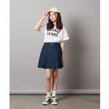 ハート刺繍&ロゴプリントゆるTシャツ | a.v.v【KIDS】 | 詳細画像19