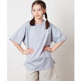 【ジュニア】[140-150]スプレーアート風オーバーＴシャツ | a.v.v【KIDS】 | 詳細画像2 
