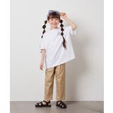 【ジュニア】[140-150]スプレーアート風オーバーＴシャツ | a.v.v【KIDS】 | 詳細画像24 