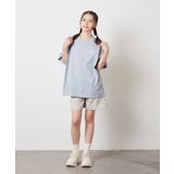 【ジュニア】[140-150]スプレーアート風オーバーＴシャツ | a.v.v【KIDS】 | 詳細画像7 