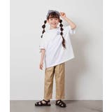 【接触冷感/ジメジメ対策】[140-150]スプレーアート風オーバーＴシャツ | a.v.v【KIDS】 | 詳細画像15 