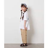【接触冷感/ジメジメ対策】[140-150]スプレーアート風オーバーＴシャツ | a.v.v【KIDS】 | 詳細画像19 