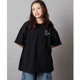 【接触冷感/ジメジメ対策】[140-150]スプレーアート風オーバーＴシャツ | a.v.v【KIDS】 | 詳細画像23 