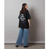 【接触冷感/ジメジメ対策】[140-150]スプレーアート風オーバーＴシャツ | a.v.v【KIDS】 | 詳細画像29 