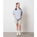 【接触冷感/ジメジメ対策】[140-150]スプレーアート風オーバーＴシャツ | a.v.v【KIDS】 | 詳細画像4 