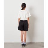 [140-150]【接触冷感】ロゴ刺繍ゆるTシャツ | a.v.v【KIDS】 | 詳細画像17 