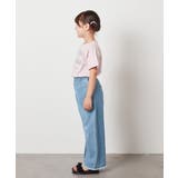 [140-150]【接触冷感】ロゴ刺繍ゆるTシャツ | a.v.v【KIDS】 | 詳細画像26 