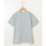 [140-150]【接触冷感】ロゴ刺繍ゆるTシャツ | a.v.v【KIDS】 | 詳細画像4 