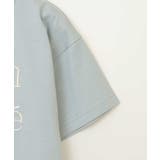 [140-150]【接触冷感】ロゴ刺繍ゆるTシャツ | a.v.v【KIDS】 | 詳細画像6 