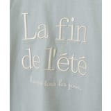 [140-150]【接触冷感】ロゴ刺繍ゆるTシャツ | a.v.v【KIDS】 | 詳細画像8 