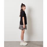 【接触冷感/ジメジメ対策】[140-150]ロゴ刺繍ゆるTシャツ | a.v.v【KIDS】 | 詳細画像23 