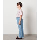 【接触冷感/ジメジメ対策】[140-150]ロゴ刺繍ゆるTシャツ | a.v.v【KIDS】 | 詳細画像37 