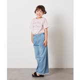 【接触冷感/ジメジメ対策】[140-150]ロゴ刺繍ゆるTシャツ | a.v.v【KIDS】 | 詳細画像38 