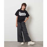 【接触冷感/ジメジメ対策】[140-150]アソートアートゆるＴシャツ | a.v.v【KIDS】 | 詳細画像15 
