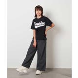 【接触冷感/ジメジメ対策】[140-150]アソートアートゆるＴシャツ | a.v.v【KIDS】 | 詳細画像17 
