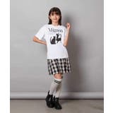 【接触冷感/ジメジメ対策】[140-150]アソートアートゆるＴシャツ | a.v.v【KIDS】 | 詳細画像8 