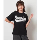 ブラック | 【接触冷感/ジメジメ対策】[140-150]アソートアートゆるＴシャツ | a.v.v【KIDS】