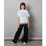 [140-150]チュールレイヤードTシャツ | a.v.v【KIDS】 | 詳細画像18 