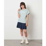 [140-150]オーロラスパンコールロゴTシャツ | a.v.v【KIDS】 | 詳細画像7 