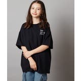 【ジュニア】[160]スプレーアート風オーバーＴシャツ | a.v.v【KIDS】 | 詳細画像11 