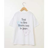 【ジュニア】[160]スプレーアート風オーバーＴシャツ | a.v.v【KIDS】 | 詳細画像4 