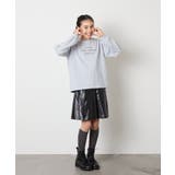 【毛玉になりにくい/安心の綿100％】[120-160]アソートロゴロンＴ | a.v.v【KIDS】 | 詳細画像21 