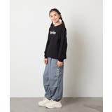 【毛玉になりにくい/安心の綿100％】[120-160]アソートロゴロンＴ | a.v.v【KIDS】 | 詳細画像43 