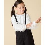 [130-160]チュールスリーブポンチカットソー | a.v.v【KIDS】 | 詳細画像3 