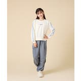 [130-160]配色ラインロンＴ | a.v.v【KIDS】 | 詳細画像5 