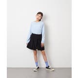 [130-160]【毛玉になりにくい】ロゴロンT | a.v.v【KIDS】 | 詳細画像4 