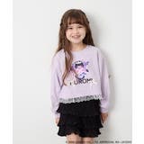 [100-140]クロミ裾レースクロップドTシャツ | a.v.v【KIDS】 | 詳細画像2 