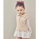 [140-150]ハーフジップ ドッキングトップス | a.v.v【KIDS】 | 詳細画像10 