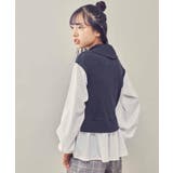 [140-150]ハーフジップ ドッキングトップス | a.v.v【KIDS】 | 詳細画像16 