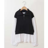 [140-150]ハーフジップ ドッキングトップス | a.v.v【KIDS】 | 詳細画像17 