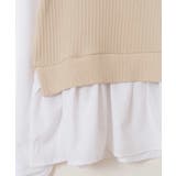 [140-150]ハーフジップ ドッキングトップス | a.v.v【KIDS】 | 詳細画像6 