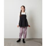 [100-130]【セットアップ対応】フクレキャミドッキングカットソー | a.v.v【KIDS】 | 詳細画像8 