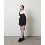 [100-130]【セットアップ対応】フクレキャミドッキングカットソー | a.v.v【KIDS】 | 詳細画像9 