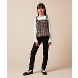 [100-130]シャーリングビスチェドッキングトップス | a.v.v【KIDS】 | 詳細画像15 