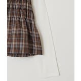 [100-130]シャーリングビスチェドッキングトップス | a.v.v【KIDS】 | 詳細画像27 