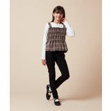 [100-160]シャーリングビスチェドッキングトップス | a.v.v【KIDS】 | 詳細画像17 