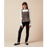 [100-160]シャーリングビスチェドッキングトップス | a.v.v【KIDS】 | 詳細画像20 