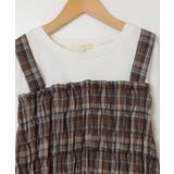 [100-160]シャーリングビスチェドッキングトップス | a.v.v【KIDS】 | 詳細画像25 