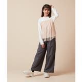 [140-150]ラメチュールドッキングトップス | a.v.v【KIDS】 | 詳細画像21 