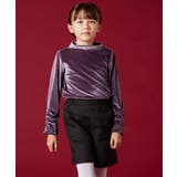 [100-130]ベロアハイネックトップス | a.v.v【KIDS】 | 詳細画像12 