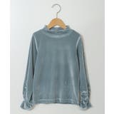 [100-130]ベロアハイネックトップス | a.v.v【KIDS】 | 詳細画像24 