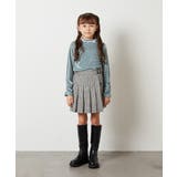 [100-130]ベロアハイネックトップス | a.v.v【KIDS】 | 詳細画像6 