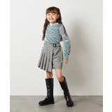 [100-130]ベロアハイネックトップス | a.v.v【KIDS】 | 詳細画像9 